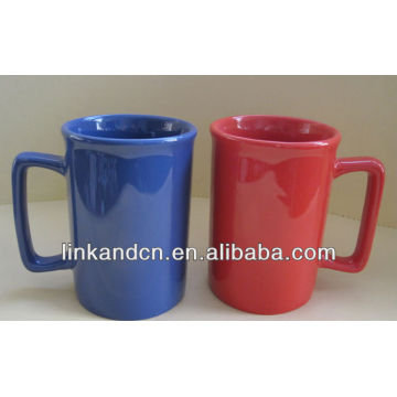 ceramic coffee mug with big handle hot selling!!